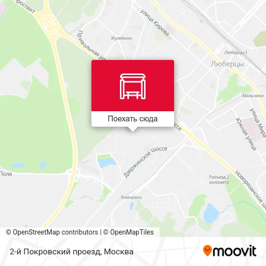 Карта 2-й Покровский проезд
