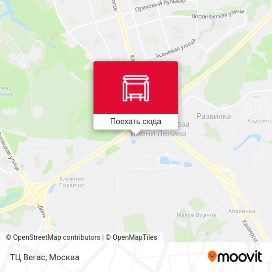 Карта ТЦ Вегас