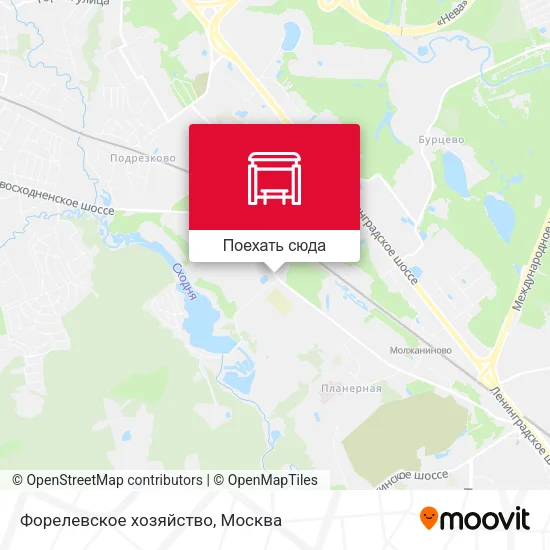 Карта Форелевское хозяйство