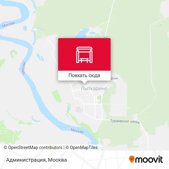 Карта Администрация