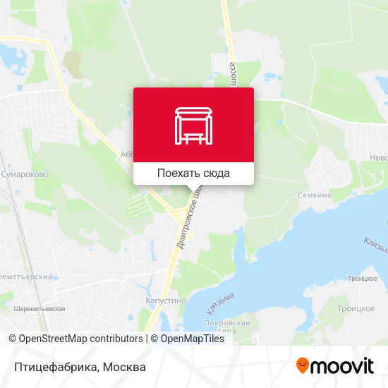 Карта Птицефабрика