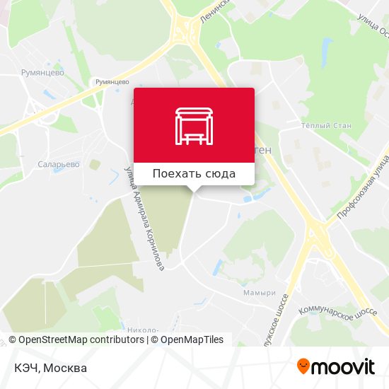Карта КЭЧ
