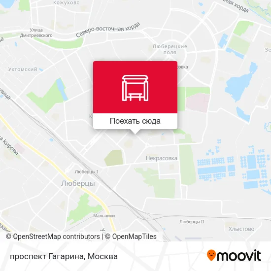 Карта проспект Гагарина