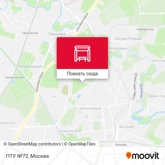 Карта ПТУ №72