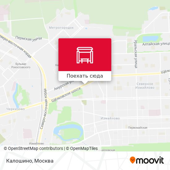 Карта Калошино