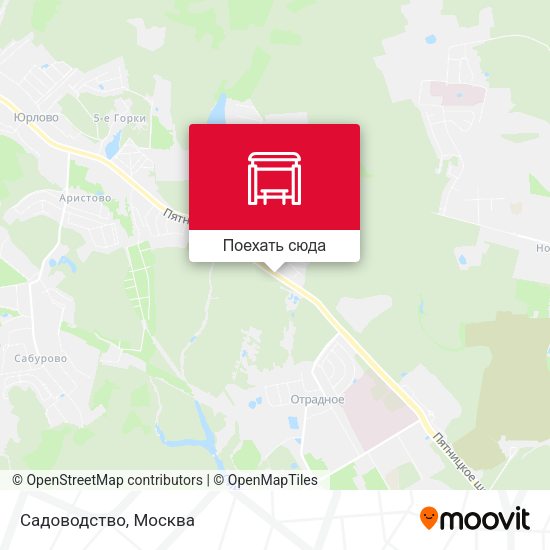 Карта Садоводство