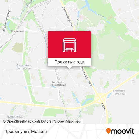 Карта Травмпункт