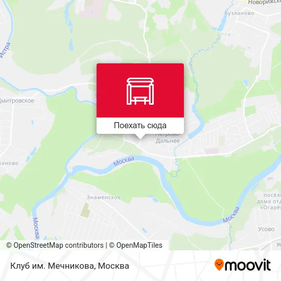 Карта Клуб им. Мечникова