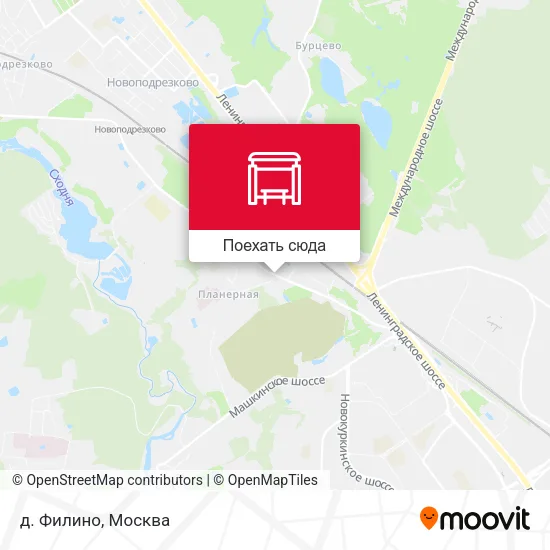 Карта д. Филино