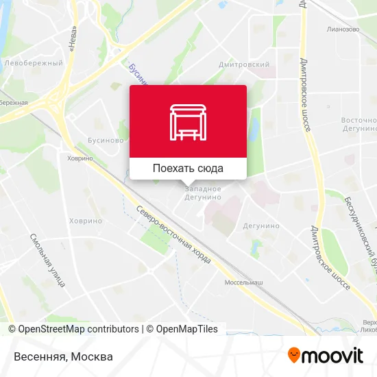 Карта Весенняя