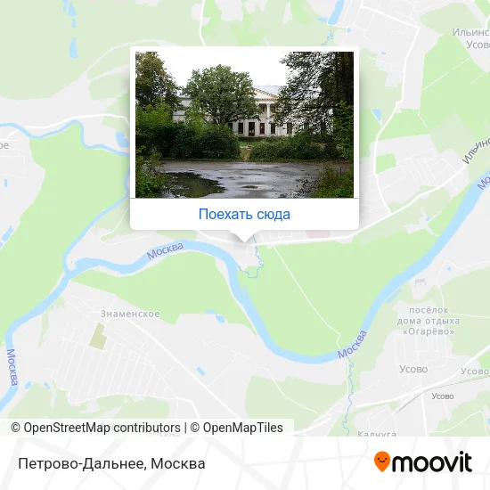 Карта Петрово-Дальнее