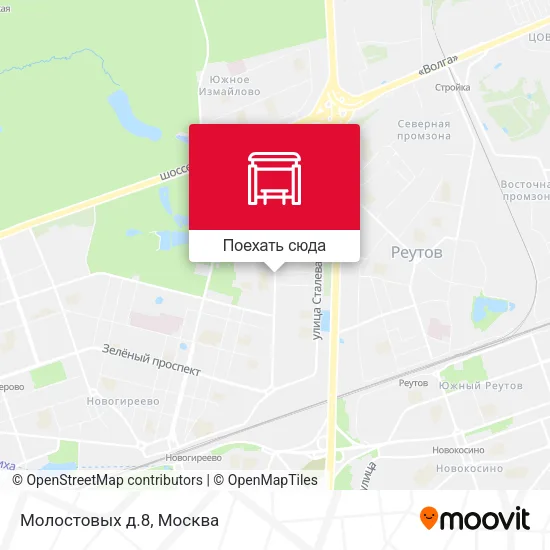 Карта Молостовых д.8