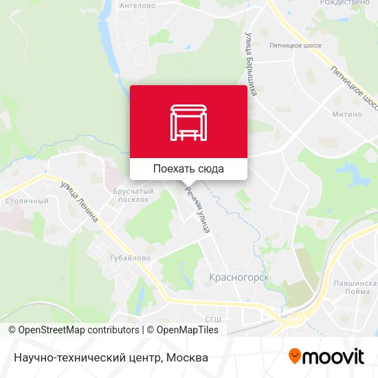Карта Научно-технический центр