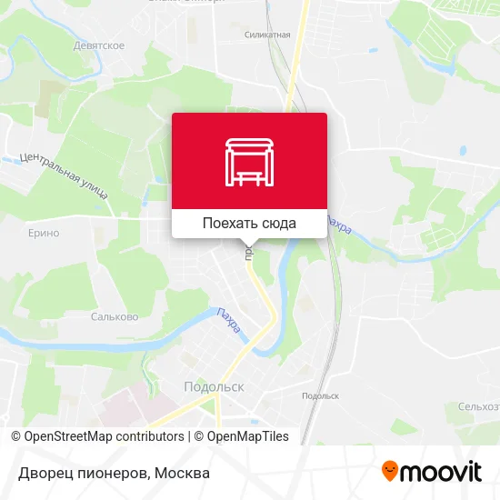 Карта Дворец пионеров