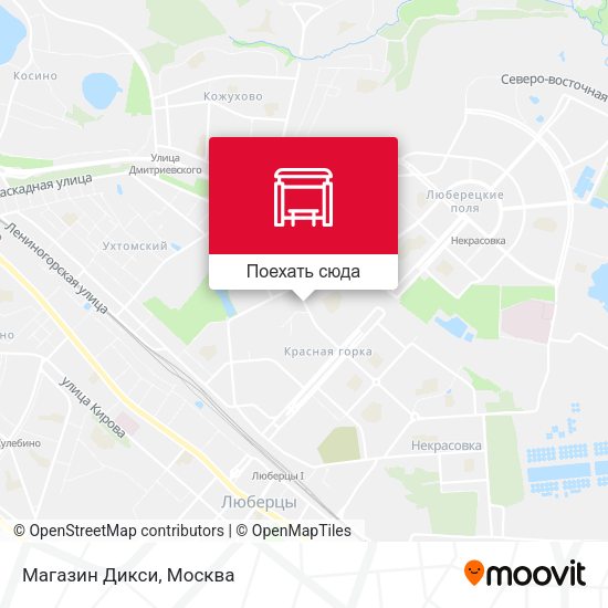 Карта Магазин Дикси