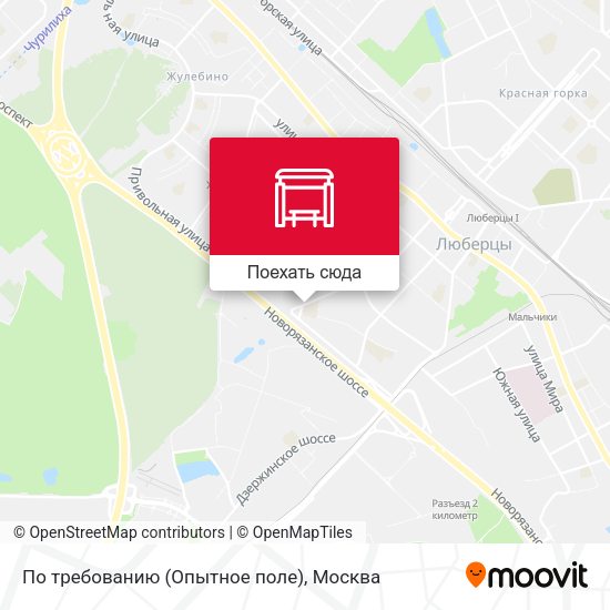 Карта По требованию (Опытное поле)