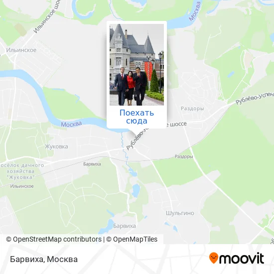 Карта Барвиха