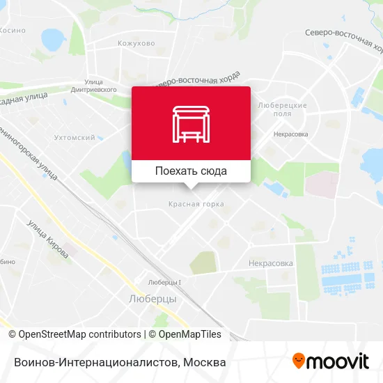 Карта Воинов-Интернационалистов