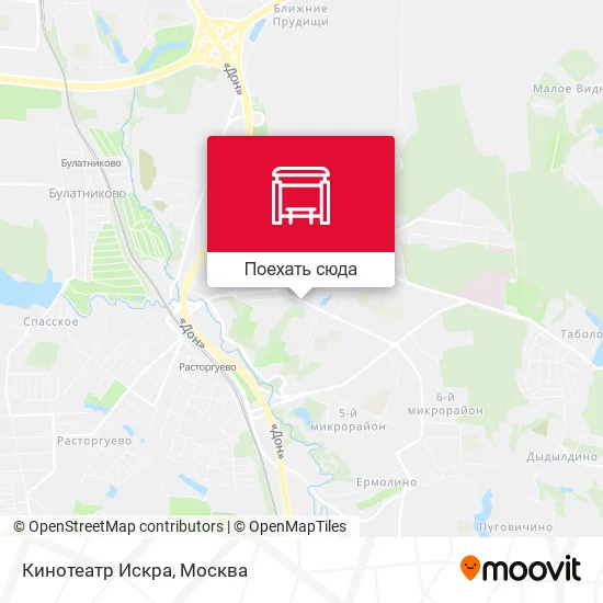 Карта Кинотеатр Искра