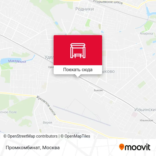 Карта Промкомбинат
