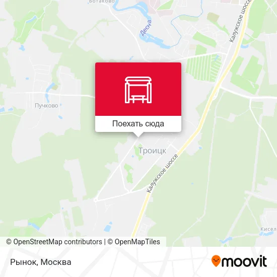 Карта Рынок