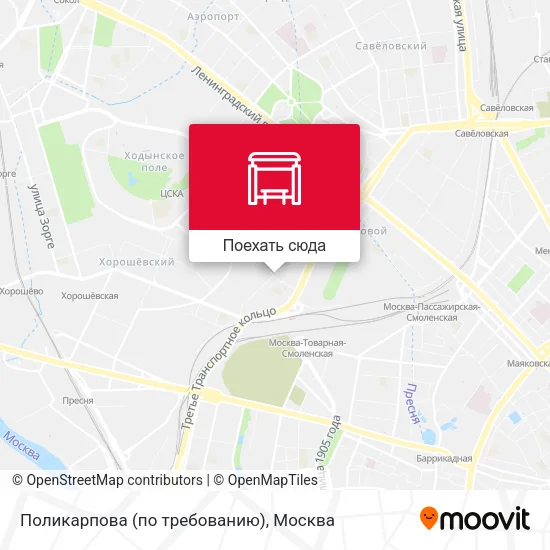 Карта Поликарпова (по требованию)