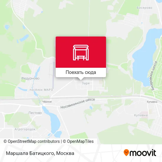 Карта Маршала Батицкого