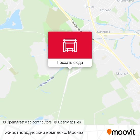 Карта Животноводческий комплекс