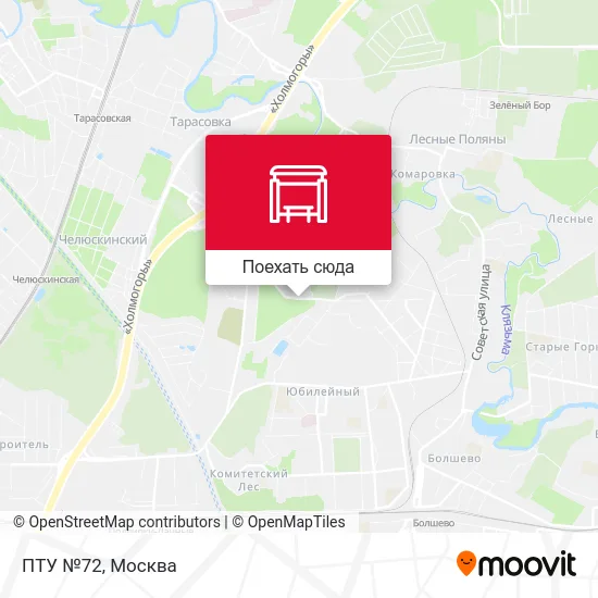 Карта ПТУ №72