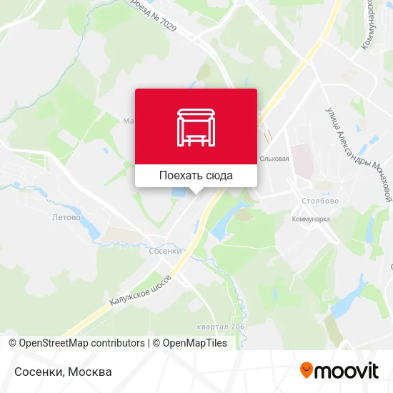 Карта Сосенки