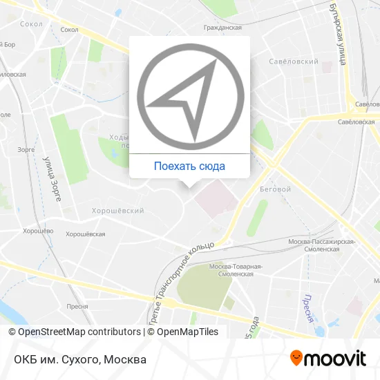 Карта ОКБ им. Сухого