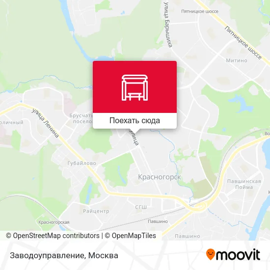 Карта Заводоуправление