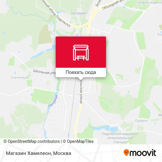 Карта Магазин Хамелеон