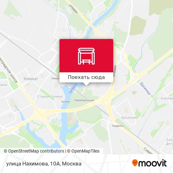 Карта улица Нахимова, 10А