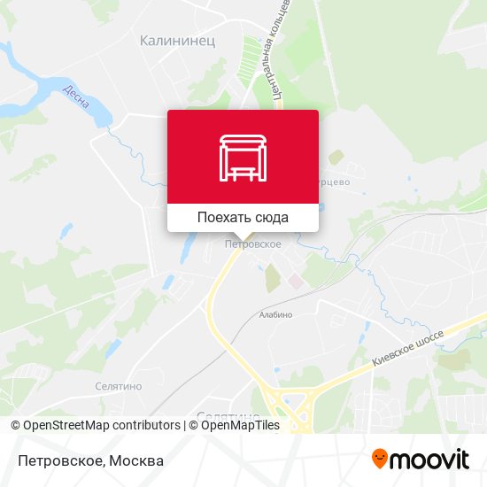 Карта Петровское