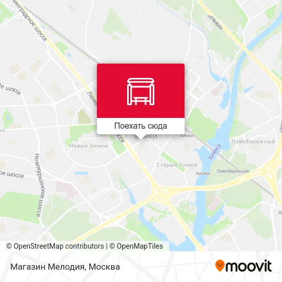 Карта Магазин Мелодия