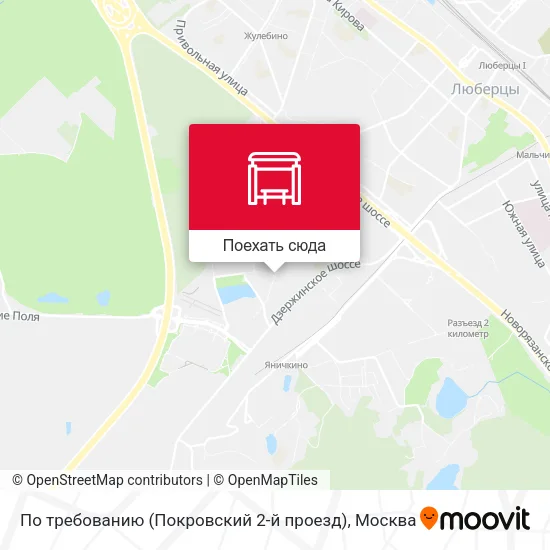 Карта По требованию (Покровский 2-й проезд)