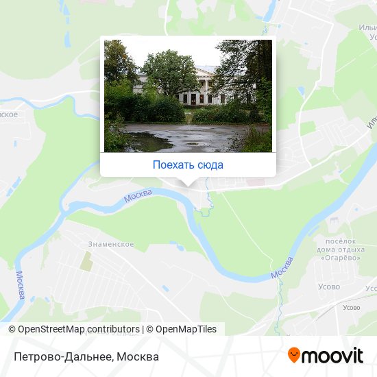 Карта Петрово-Дальнее