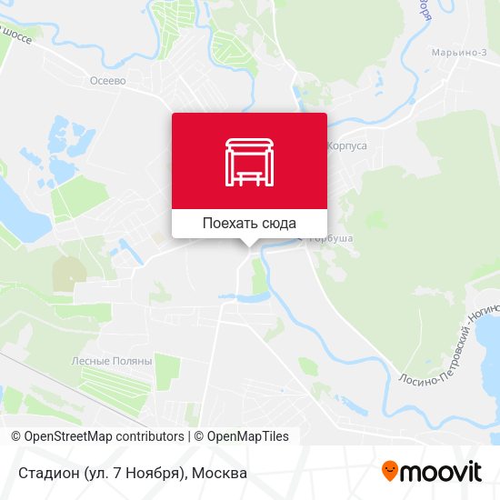 Карта Стадион (ул. 7 Ноября)