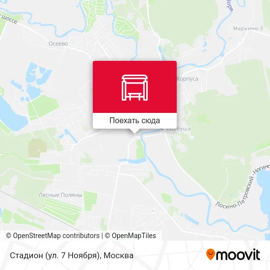 Карта Стадион (ул. 7 Ноября)