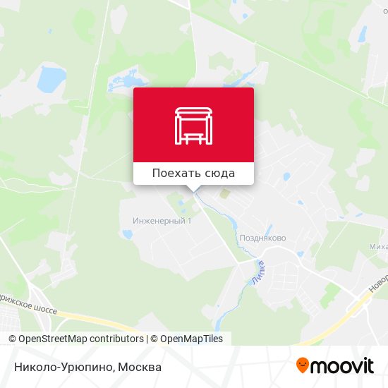 Карта Николо-Урюпино