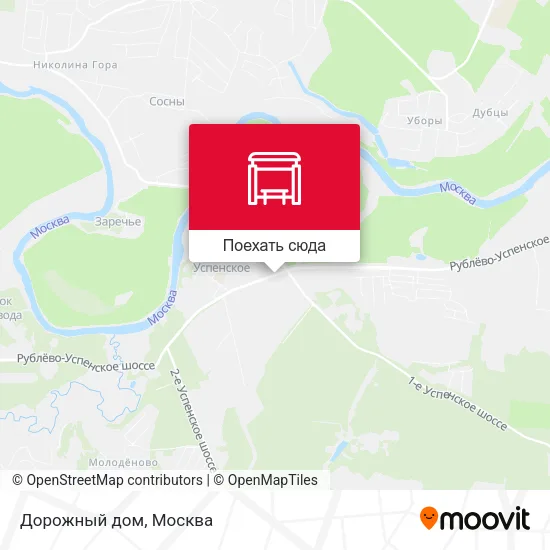 Карта Дорожный дом