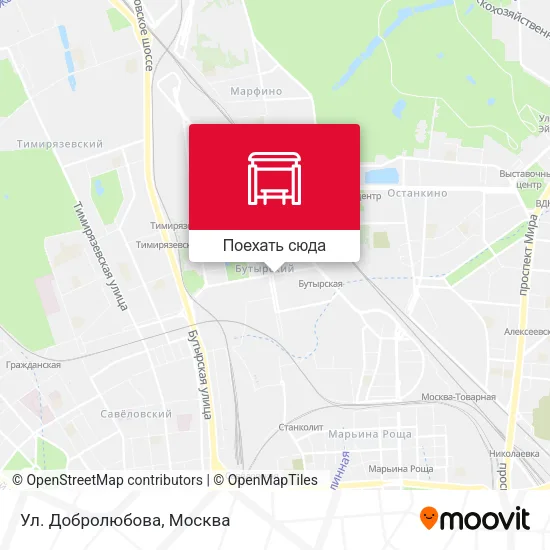 Карта Ул. Добролюбова