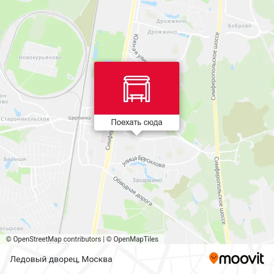 Карта Ледовый дворец