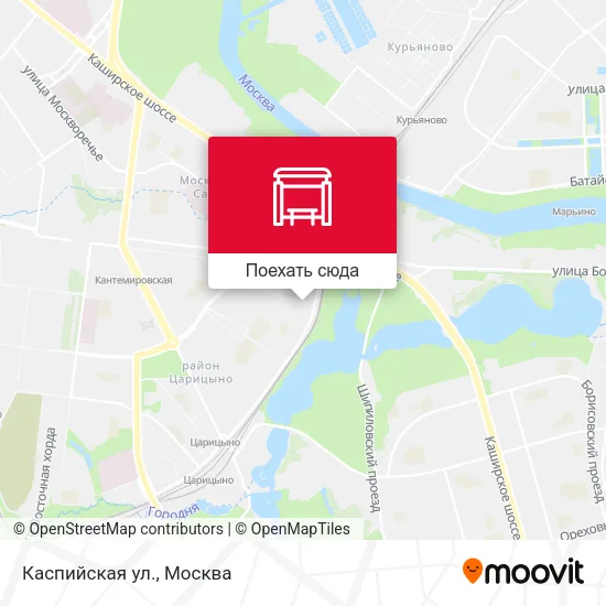 Карта Каспийская ул.