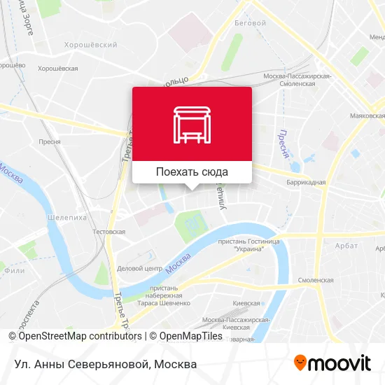 Карта Ул. Анны Северьяновой