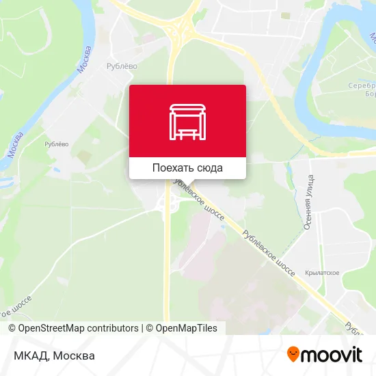 Карта МКАД