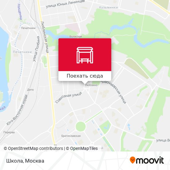Карта Школа