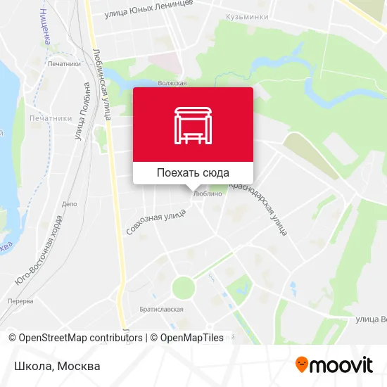 Карта Школа