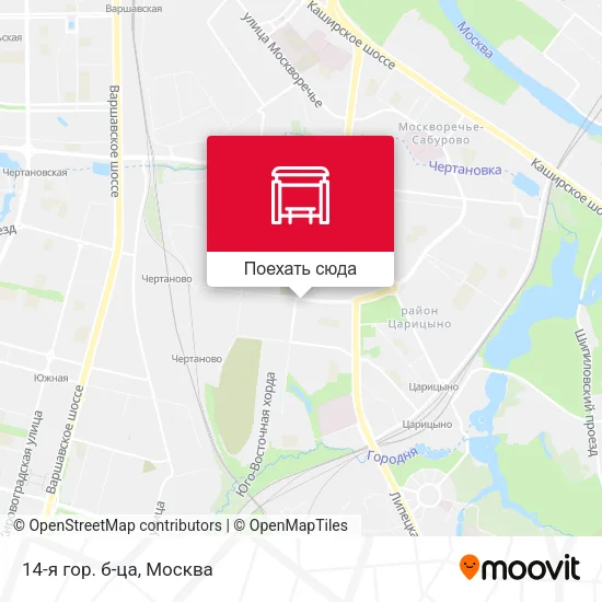 Карта 14-я гор. б-ца